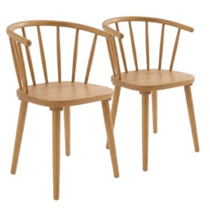 wohnli-moebel-suche-M24150717 Wohnli Möbelsuche - Set mit 2 Stühlen aus beigem Ulmenholz