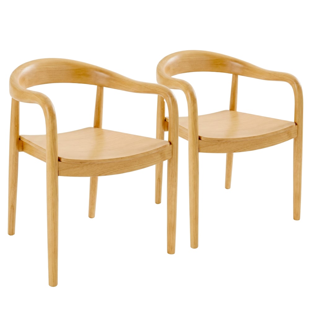 wohnli-moebel-suche-M24150744 Wohnli Möbelsuche - Set mit 2 Stühlen im skandinavischen Stil aus natürlichem Ulmenholz