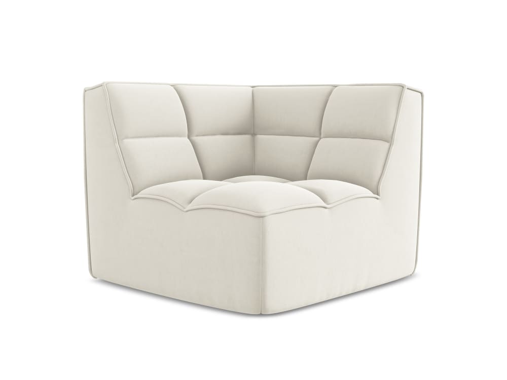 wohnli-moebel-suche-M24151390 Wohnli Möbelsuche - 1-Sitzer Sitzelement aus Samtstoff