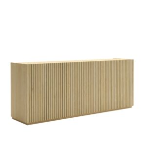 wohnli-moebel-suche-M24152914 Wohnli Möbelsuche - Sideboard mit 3 Türen und 6 Fächern in Eichenholzoptik 178x78 cm