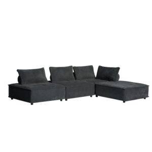 wohnli-moebel-suche-M24153437 Wohnli Möbelsuche - Ecksofa 4-Sitzer Dunkelgrau