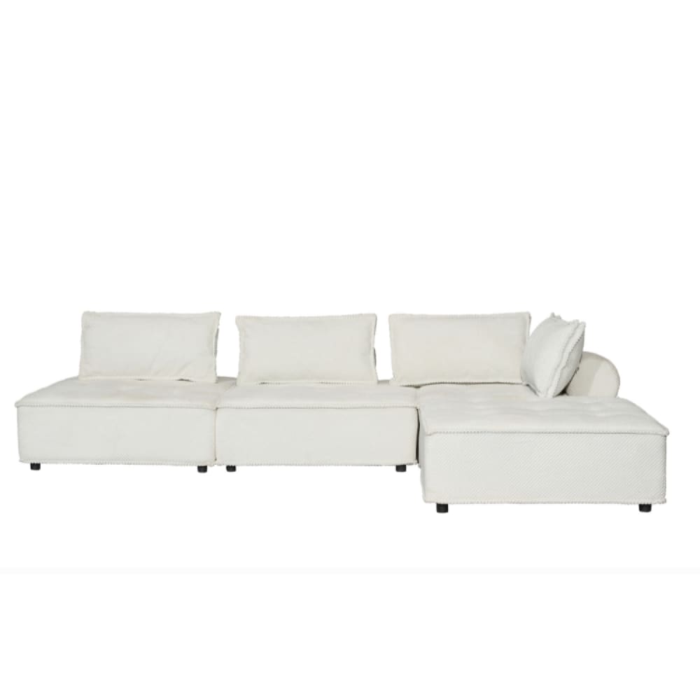 wohnli-moebel-suche-M24153438 Wohnli Möbelsuche - Ecksofa 4 Plätze weiß
