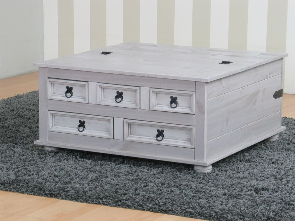 wohnli-moebel-suche-M24153547-1 Couchtisch New Mexico 92x45x92cm Holz Grau ebuy24 Möbel Wohnzimmermöbel Couchtische