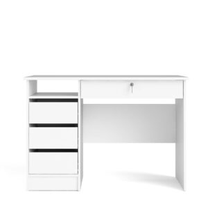 wohnli-moebel-suche-M24153555-1 Schreibtisch Plus 109x76x49cm Spanplatte Weiß ebuy24 Möbel Büromöbel Schreibtische