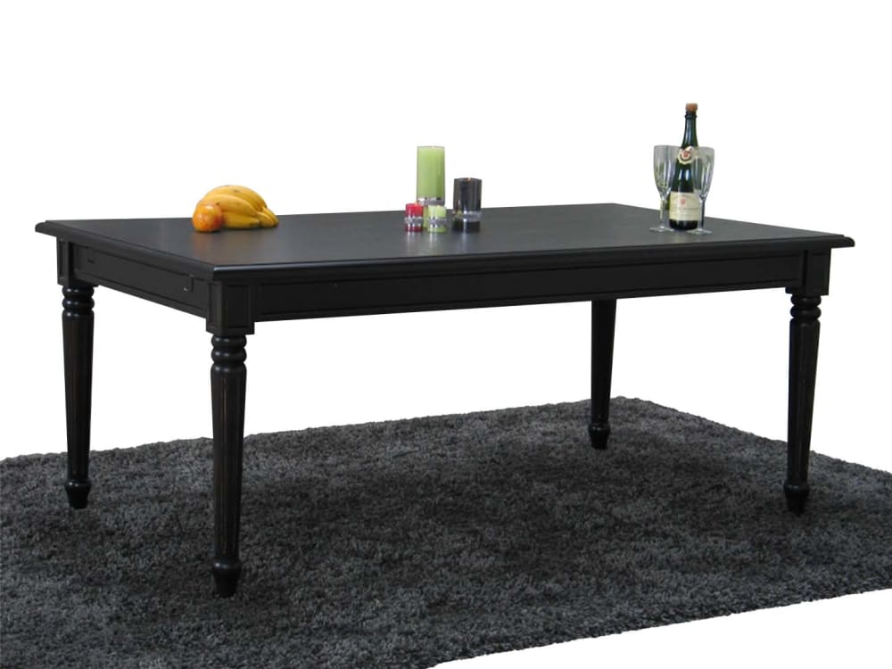 wohnli-moebel-suche-M24153557-1 Esstisch Amaretta 180x75x100cm Holz Schwarz ebuy24 Möbel Esszimmermöbel Esstische