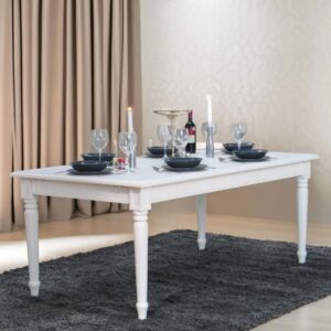 wohnli-moebel-suche-M24153558-1 Esstisch Amaretta 180x75x100cm Holz Weiß ebuy24 Möbel Esszimmermöbel Esstische