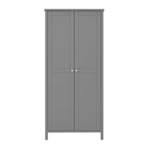 wohnli-moebel-suche-M24153772-1 Kleiderschrank Tromsø 267x195x50cm Spanplatte Grau ebuy24 Möbel Schlafzimmermöbel Schränke