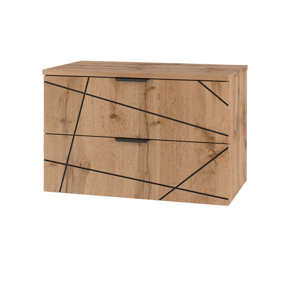 wohnli-moebel-suche-M24153879 Wohnli Möbelsuche - Waschtischunterschrank 80cm Waschtisch Melamin Holz