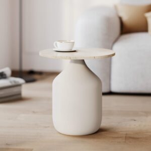 wohnli-moebel-suche-M24153940-1 45x49x45cm Metall Grau Rendez-Vous Déco Möbel Wohnzimmermöbel Couchtische