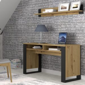 120x75x55cm Spanplatte Braun Petits meubles Möbel Büromöbel Schreibtische