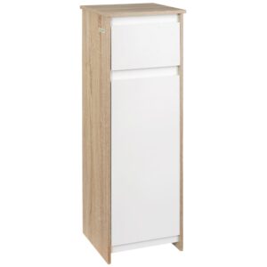 Wohnli Möbelsuche - Meuble colonne bas salle de bain style cosy porte tiroir