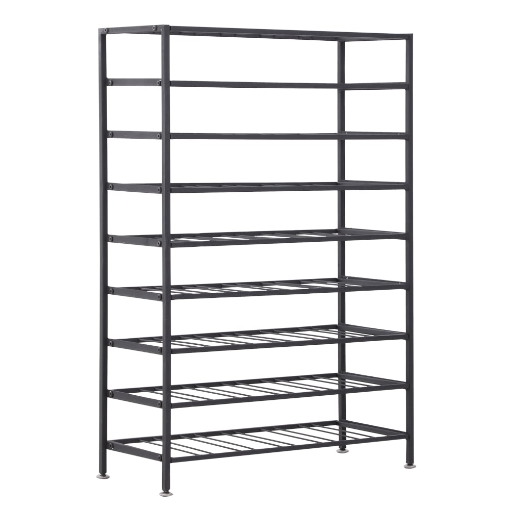wohnli-moebel-suche-M24155709 Wohnli Möbelsuche - Étagère range bouteilles horizontal 8 niveaux 54 bouteilles métal noir