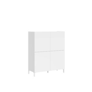 Wohnli Möbelsuche - Highboard 4 Türen 90x35x110 cm