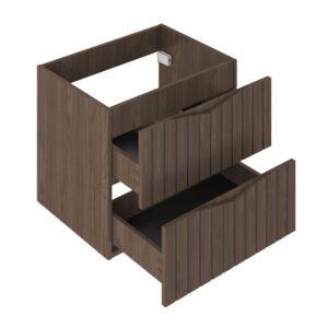 Holzoptik und Schwarz