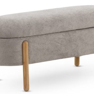 wohnli-moebel-suche-M24157694 Wohnli Möbelsuche - Truhe mit strukturiertem Stoffbezug und Holzbeinen