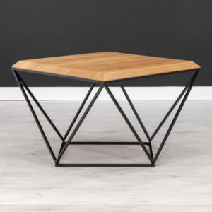 Couchtisch aus massivem Holz 60 cm 60x41x60cm Holz Braun Danzz Möbel Wohnzimmermöbel Couchtische