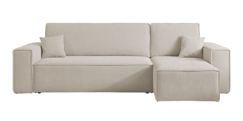 wohnli-moebel-suche-M24158580 Wohnli Möbelsuche - Ecksofa mit Schlaffunktion und Cordbezug