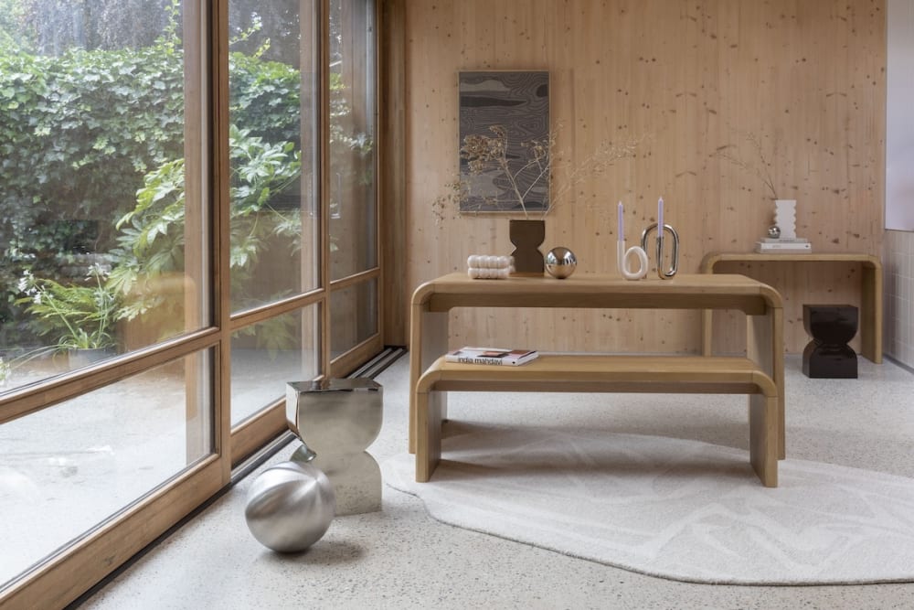 ELEGANTE Esszimmerbank aus Hevea Holz 140x45x38cm Holz Braun Zuiver Möbel Esszimmermöbel Sitzbank und Holzbank