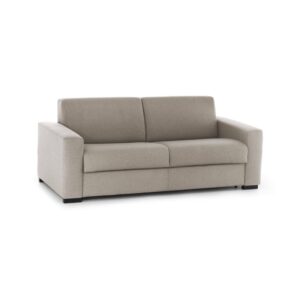 wohnli-moebel-suche-M24159017 Wohnli Möbelsuche - 2-Sitzer-Schlafsofa aus taubengrauem Öko-Leder