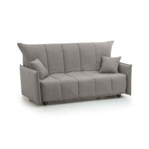 wohnli-moebel-suche-M24159044 Wohnli Möbelsuche - 2-Sitzer-Schlafsofa aus grauem Stoff
