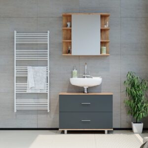 wohnli-moebel-suche-M24159880-1 Anthrazit/Goldkraft Eiche 80 x 60.8cm