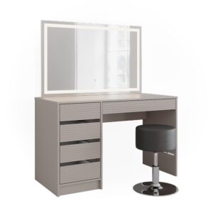 wohnli-moebel-suche-M24159979 Wohnli Möbelsuche - Schminktisch mit LED-Spiegel und Hocker