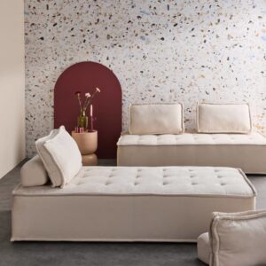 wohnli-moebel-suche-M24161669-1 2er-Set 2-Sitzer Sofas cremefarben 180x78x90cm Stoff Beige sweeek Sofas und Sessel Sofas Modulare Sofas