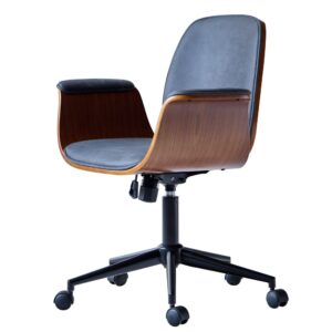wohnli-moebel-suche-M24161827 Wohnli Möbelsuche - Bürostuhl aus Metall und Kunstleder Schwarz