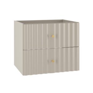 Wohnli Möbelsuche - Waschtischunterschrank 60cm Melamin Kaschmir
