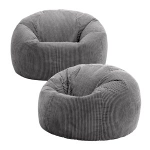 wohnli-moebel-suche-M24166481 Wohnli Möbelsuche - 2er Set klassische Sitzsäcke BeanBag aus Cord