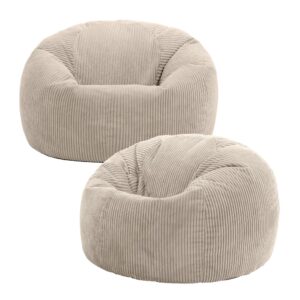 wohnli-moebel-suche-M24166487 Wohnli Möbelsuche - 2er Set klassische Sitzsäcke BeanBag aus Cord
