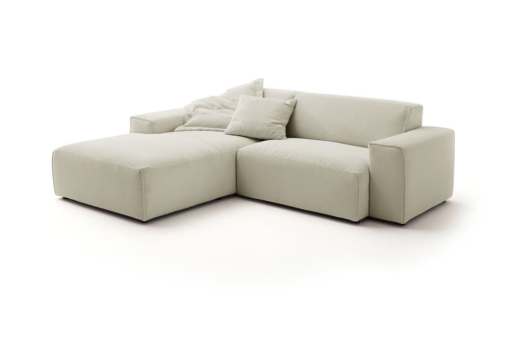 Wohnli Möbelsuche - Ecksofa aus Feincord