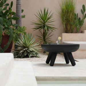 wohnli-moebel-suche-M24167539-1 Couchtisch aus Suarholz 78x44 79x44x79cm Holz Schwarz Bazar Bizar Möbel Wohnzimmermöbel Couchtische