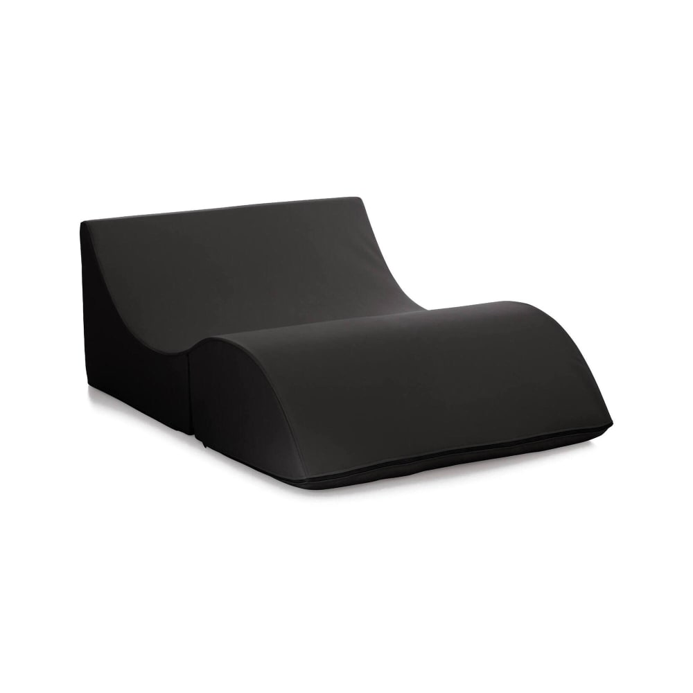 wohnli-moebel-suche-M24167558 Wohnli Möbelsuche - Klappbett aus schwarzem Kunstleder 100x200 cm