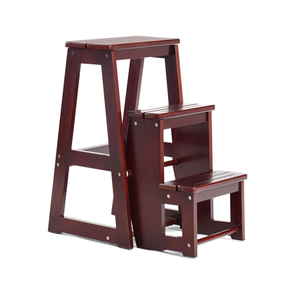 wohnli-moebel-suche-M24170469 Wohnli Möbelsuche - Hockerleiter aus Kiefernholz 57x38x65cm