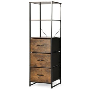 wohnli-moebel-suche-M24170478 Wohnli Möbelsuche - Lagerregal aus Holz 39x43x156cm