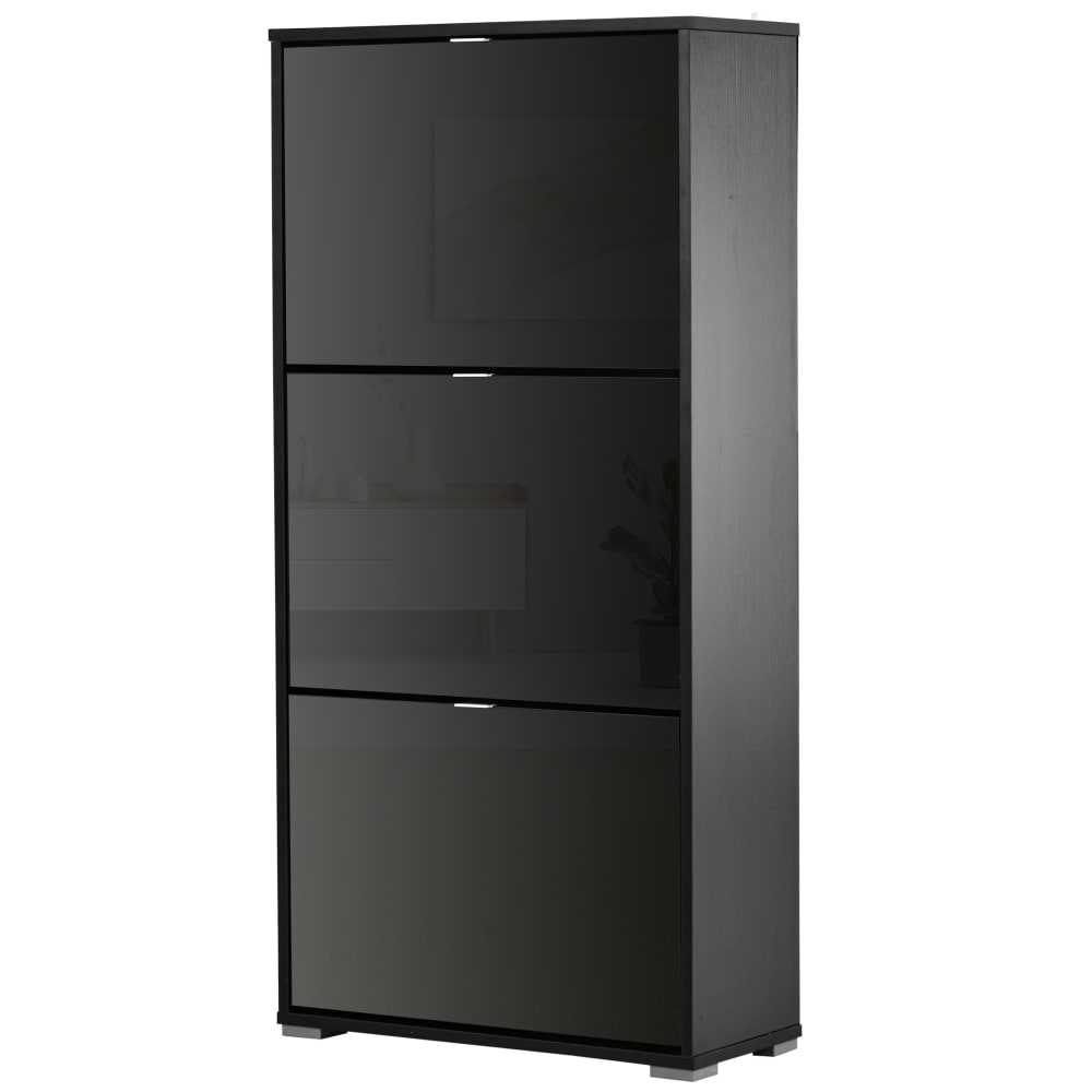 wohnli-moebel-suche-M24171496 Wohnli Möbelsuche - 3-Türiger Schuhschrank mit 3 Fächern aus MDF