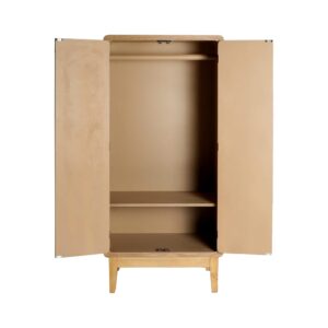 80x172x52cm Holz Braun Kodu Möbel Schlafzimmermöbel Schränke