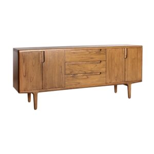 wohnli-moebel-suche-M24171833-1 Mindi Holz Anrichte in brauner Farbe 181x42x76cm 181x76x42cm Holz Braun Kodu Möbel Esszimmermöbel Sideboards, Highboards & niedrige Anrichten