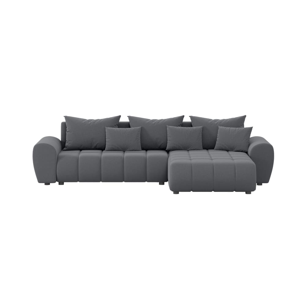 Wohnli Möbelsuche - Ecksofa aus Velvet 4-Sitzer