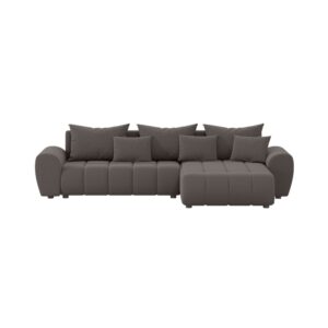 Wohnli Möbelsuche - Ecksofa aus Velvet 4-Sitzer