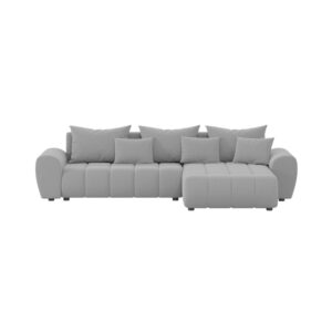 Wohnli Möbelsuche - Ecksofa aus Velvet 4-Sitzer