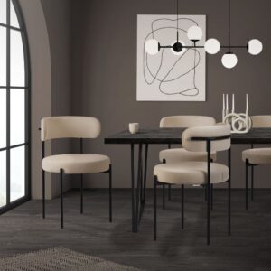 50x78x53cm Metall Braun ML-Design Möbel Esszimmermöbel Stühle