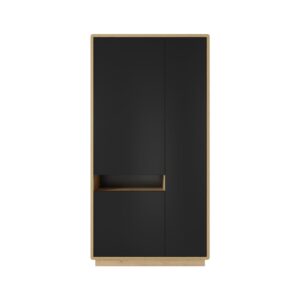 Mattschwarz und Holzoptik