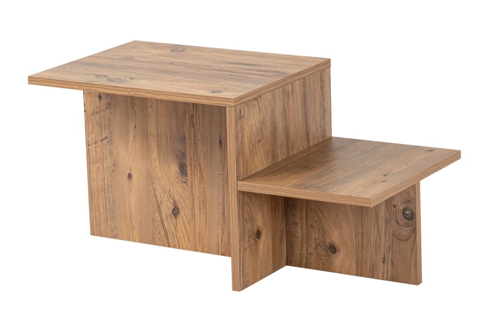 Wohnli Möbelsuche - Couchtisch aus  80 x 40 x 40 cm braun