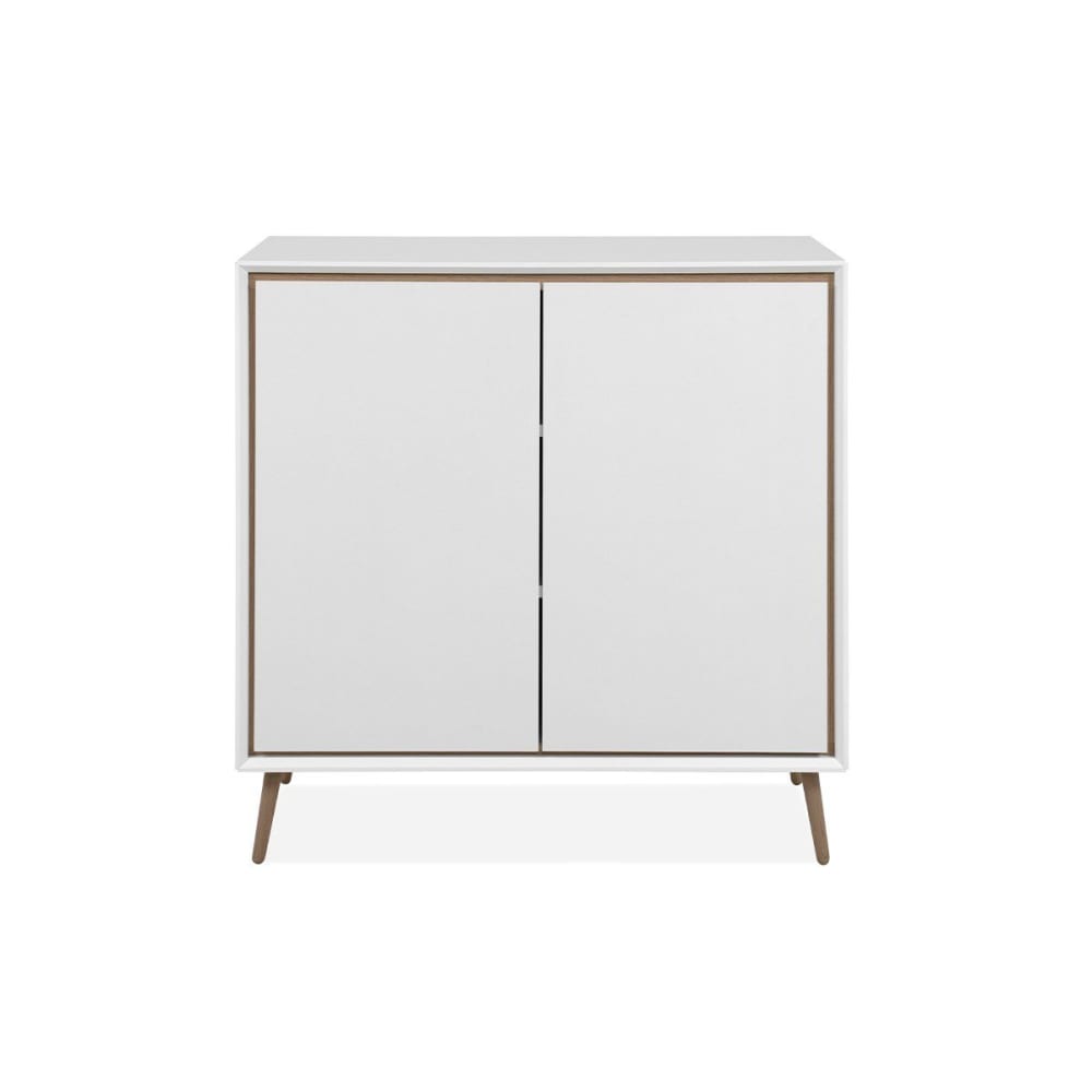 wohnli-moebel-suche-M24173949 Wohnli Möbelsuche - Sideboard 2 Türen B90 cm - Eichendekor und Weiß