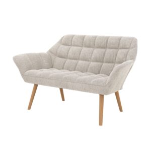 wohnli-moebel-suche-M24173990 Wohnli Möbelsuche - Zweiersofa aus hellgrauem Stoff