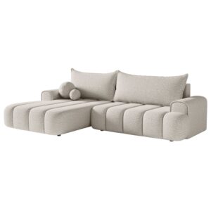 wohnli-moebel-suche-M24174387 Wohnli Möbelsuche - Ecksofa mit Schlaffunktion und Bouclé-Bezug
