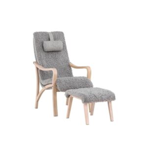 wohnli-moebel-suche-M24174515 Wohnli Möbelsuche - Relaxsessel Farö mit Hocker aus Teddy Bouclé