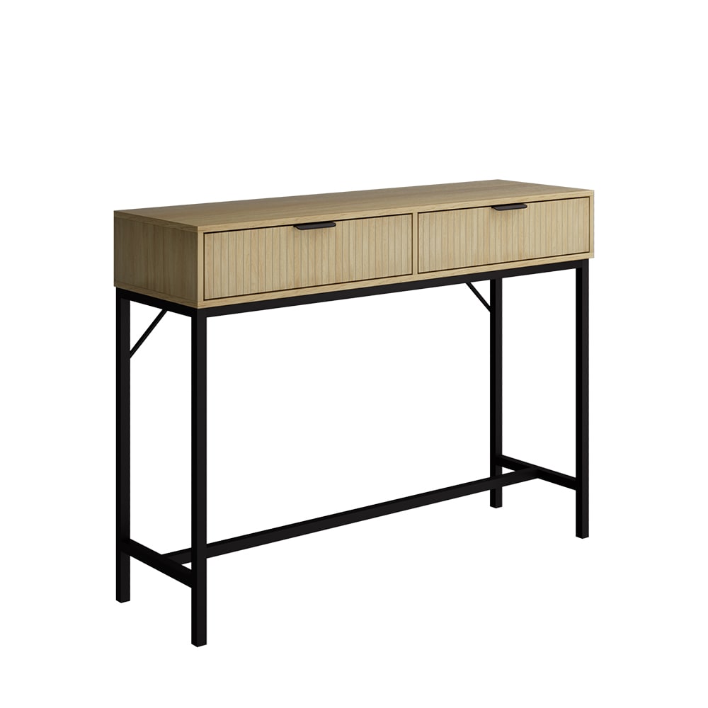 wohnli-moebel-suche-M24174802 Wohnli Möbelsuche - Schminktisch mit 2 Schubladen Eiche 100x75cm